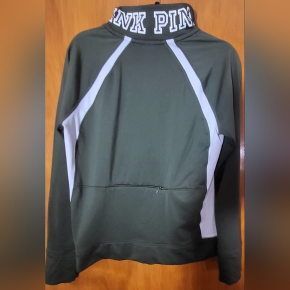 VICTORIA Secret Pink Ultimate  Full Zip-UP Size L - Picture 3 of 3